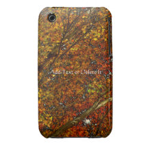Casamata del iphone 3 de los árboles del otoño Case-Mate iPhone 3 fundas