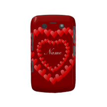 Casamata intrépida de Blackberry de los corazones  Blackberry Bold Protector
