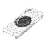 Casamata negra del iPhone 5 del girasol iPhone 5 Carcasa