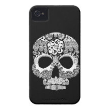 Casamata oscura de Bella Muerte del La para el iPh iPhone 4 Funda