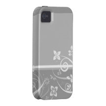 Casamata Tough™ del remolino de Elegante Case-Mate iPhone 4 Carcasas