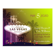 Casando en la reserva de Las Vegas Nevada la posta