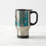 Casando la taza del viaje - flores de cerezo