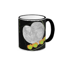 Casandose los coordenadas personalizan la foto tazas de café