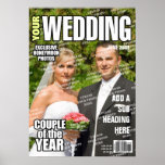 Casar la portada de revista personalizada posters