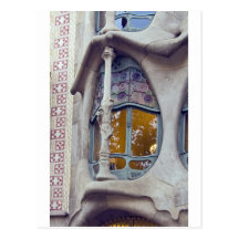 Casas Batlo, Barcelona Postal