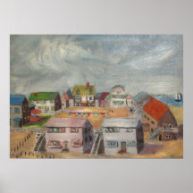 Casas de playa poster