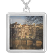 Casas del canal collar personalizado