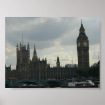 Casas del parlamento poster