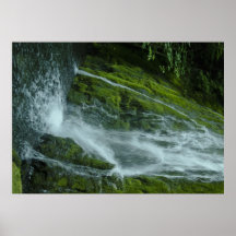 Cascada de la cala de Madison Posters
