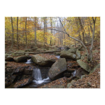 Cascada en el río negro - NJ escénico Arte Fotográfico