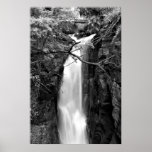 Cascada en la selva tropical impresiones