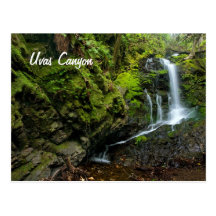 Cascada enorme de California Tarjeta Postal