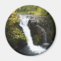 Cascada hermosa imán para frigorífico