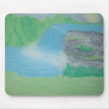 Cascada Mousepad Alfombrillas De Ratón