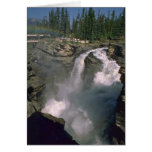 Cascada que hace un arco iris felicitación