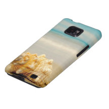 Cáscara del mar de la caja del teléfono en la oril galaxy s2 fundas
