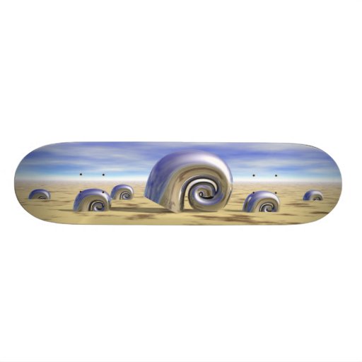 Cáscaras del metal tablas de patinar