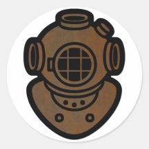 Casco de cobre amarillo del salto pegatinas  