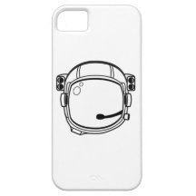Casco de espacio del astronauta iPhone 5 Case-Mate funda