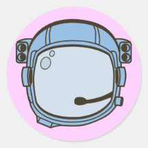 Casco de espacio etiquetas  