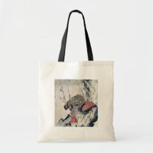 Casco en un árbol de ciruelo por Ryusai, Shigeharu Bolsas De Mano