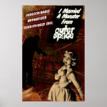 Casé a un monstruo posters