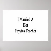 Casé a un profesor caliente de la física posters