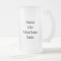 Casé a un profesor de ciencias político caliente taza de café