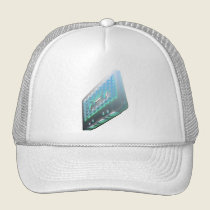 Casete azul gorras