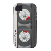 Casete de cinta mezclado iPhone 4 carcasas