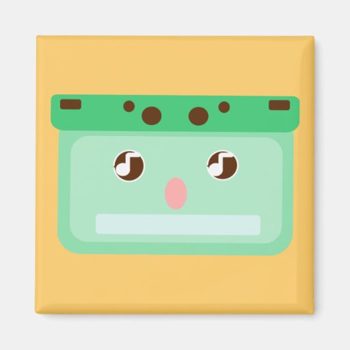 casete de música iman