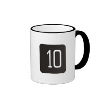 Casilla negra #10 tazas
