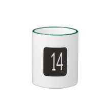 Casilla negra #14 tazas