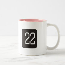 Casilla negra #22 taza de café