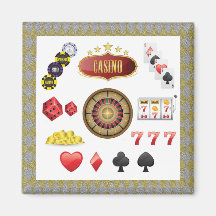 Casino Imán De Frigorífico