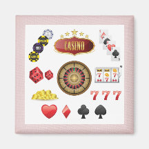 Casino Imán Para Frigorifico