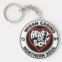 Casino septentrional de Wigan del alma Llavero Personalizado