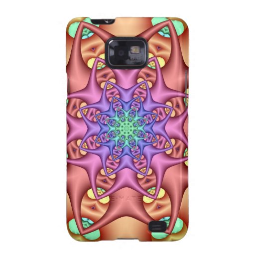 Caso abstracto decorativo de la galaxia de Samsung Galaxy S2 Funda