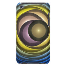 Caso abstracto moderno con formas geométricas iPod touch funda