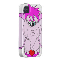 Caso afortunado lindo del iPhone 4 del meñique Case-Mate iPhone 4 Fundas