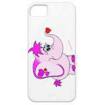 Caso afortunado lindo del iPhone 5 del meñique iPhone 5 Funda