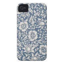 Caso antiguo del iPhone 4/4S del diseño de William iPhone 4 Protectores