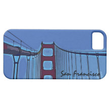 Caso artístico del iphone 5 de la puerta de oro de iPhone 5 Case-Mate cobertura