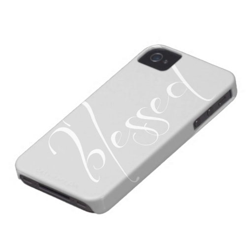 Caso bendecido del iPhone 4s de la declaración de  Case-Mate iPhone 4 Funda