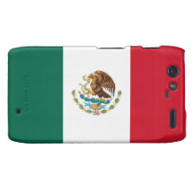Caso de Droid Razr de la bandera mexicana Droid RAZR Carcasas