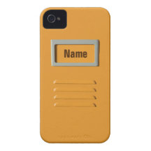 Caso de encargo del iPhone del gabinete de fichero iPhone 4 Case-Mate Fundas