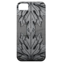 Caso de Fluer De Lis Iphone 5 del Flourish iPhone 5 Carcasas