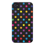 Caso de Iphone 4/4S del lunar del caramelo Case-Mate iPhone 4 Coberturas