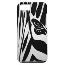 Caso de Iphone 5 de la cebra iPhone 5 Case-Mate Fundas